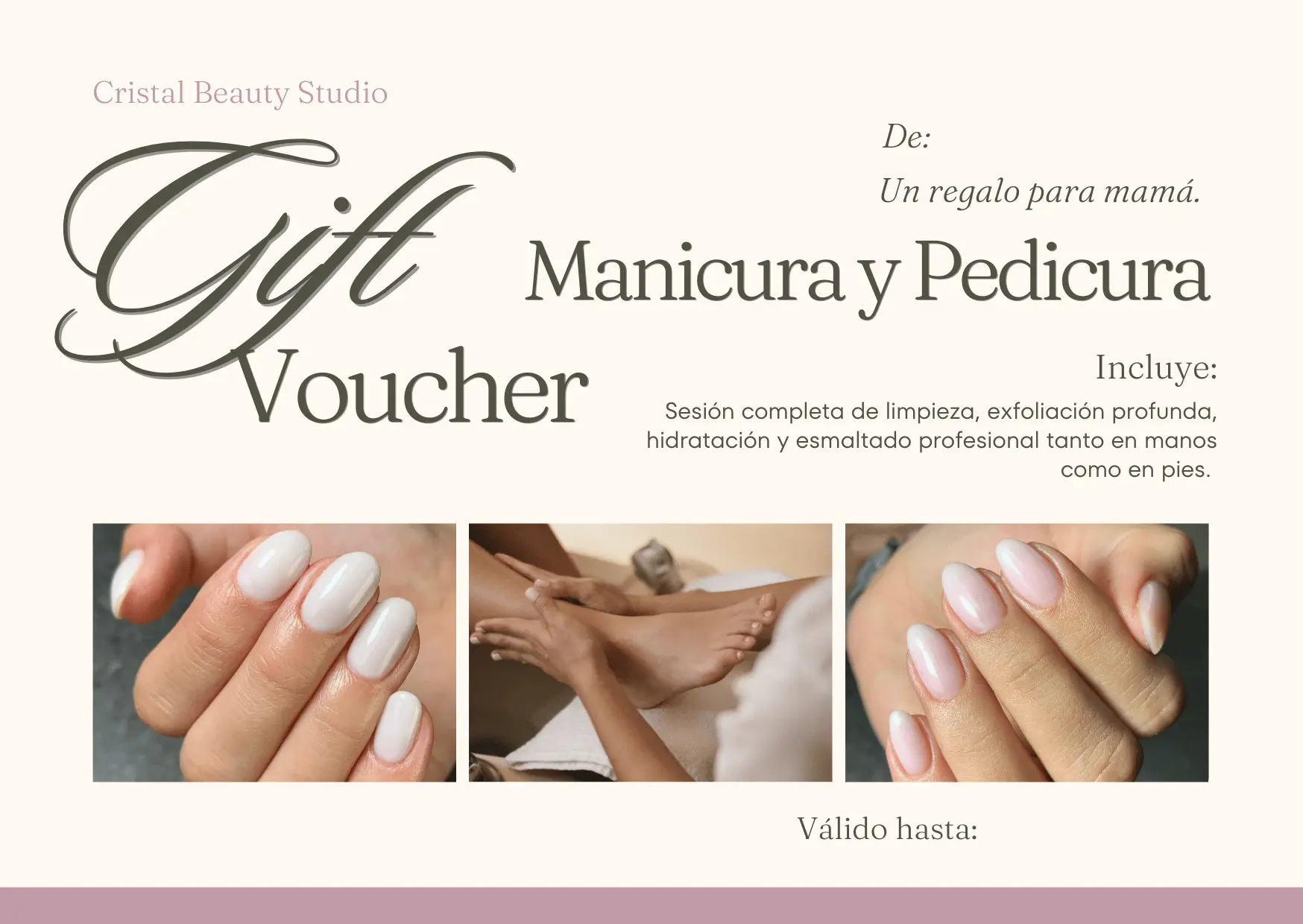 Gift card Día de la Madre – Salon de belleza