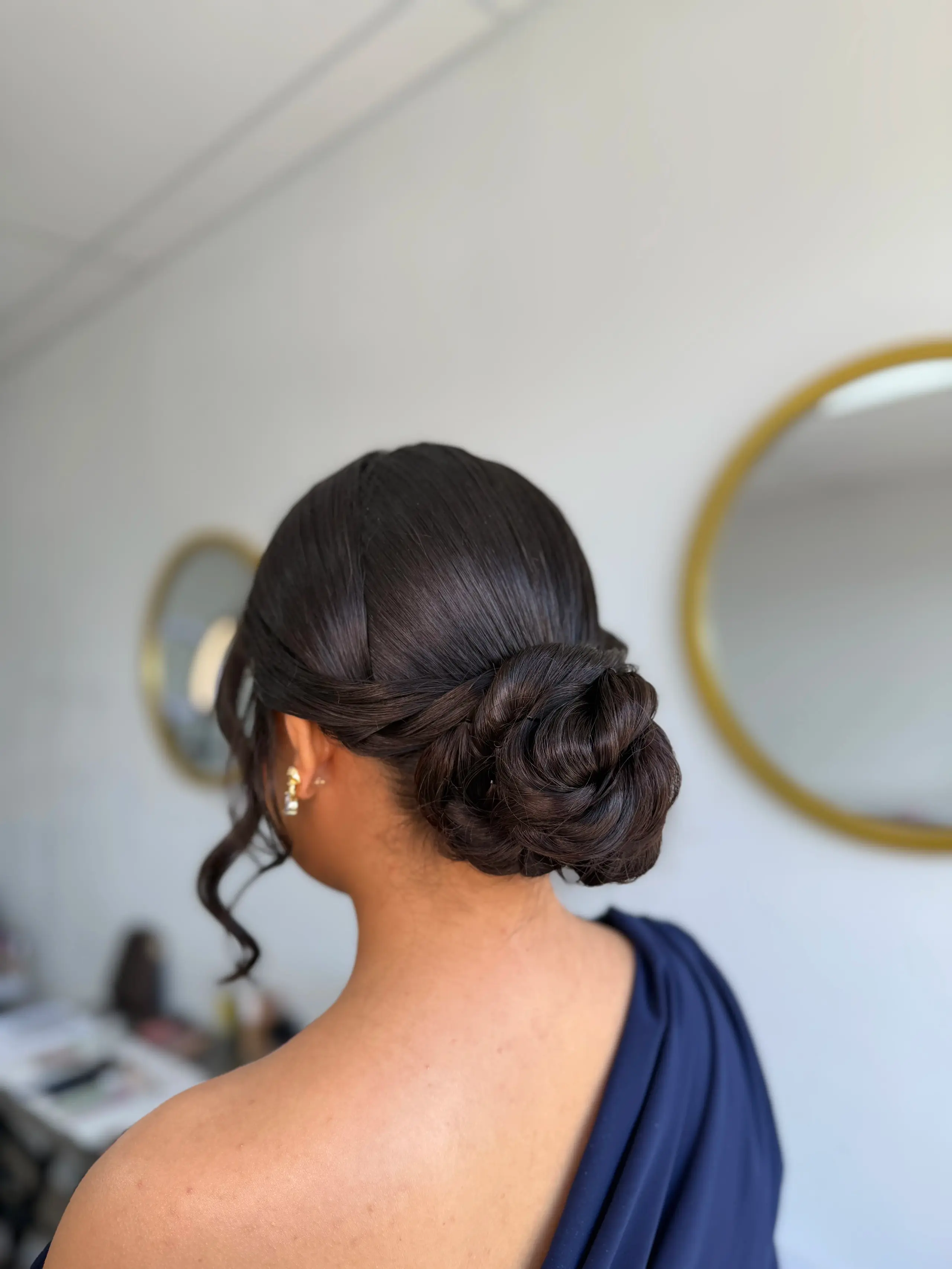 Graduation hairstyle in Tegucigalpa.