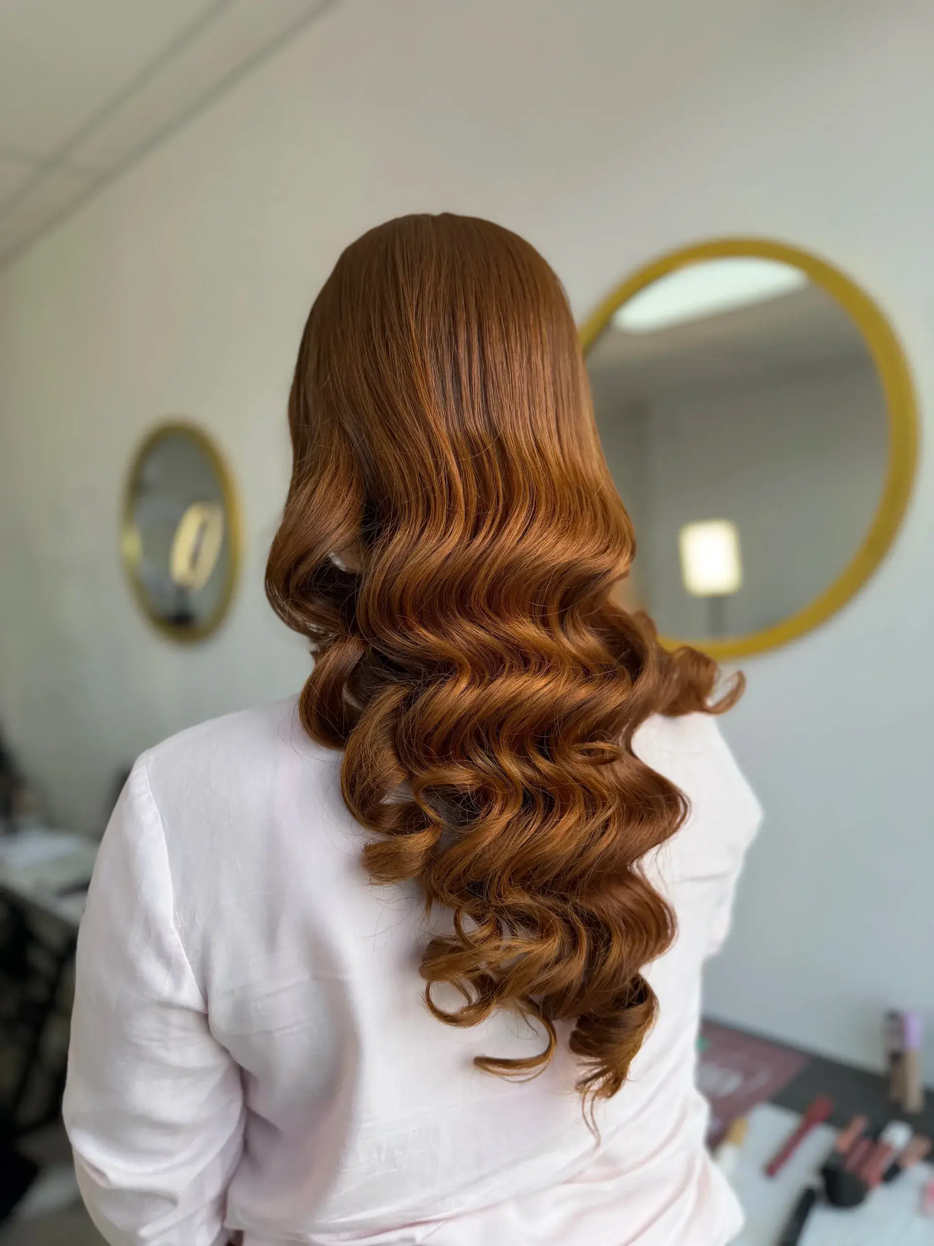 Graduation hairstyles in Honduras.