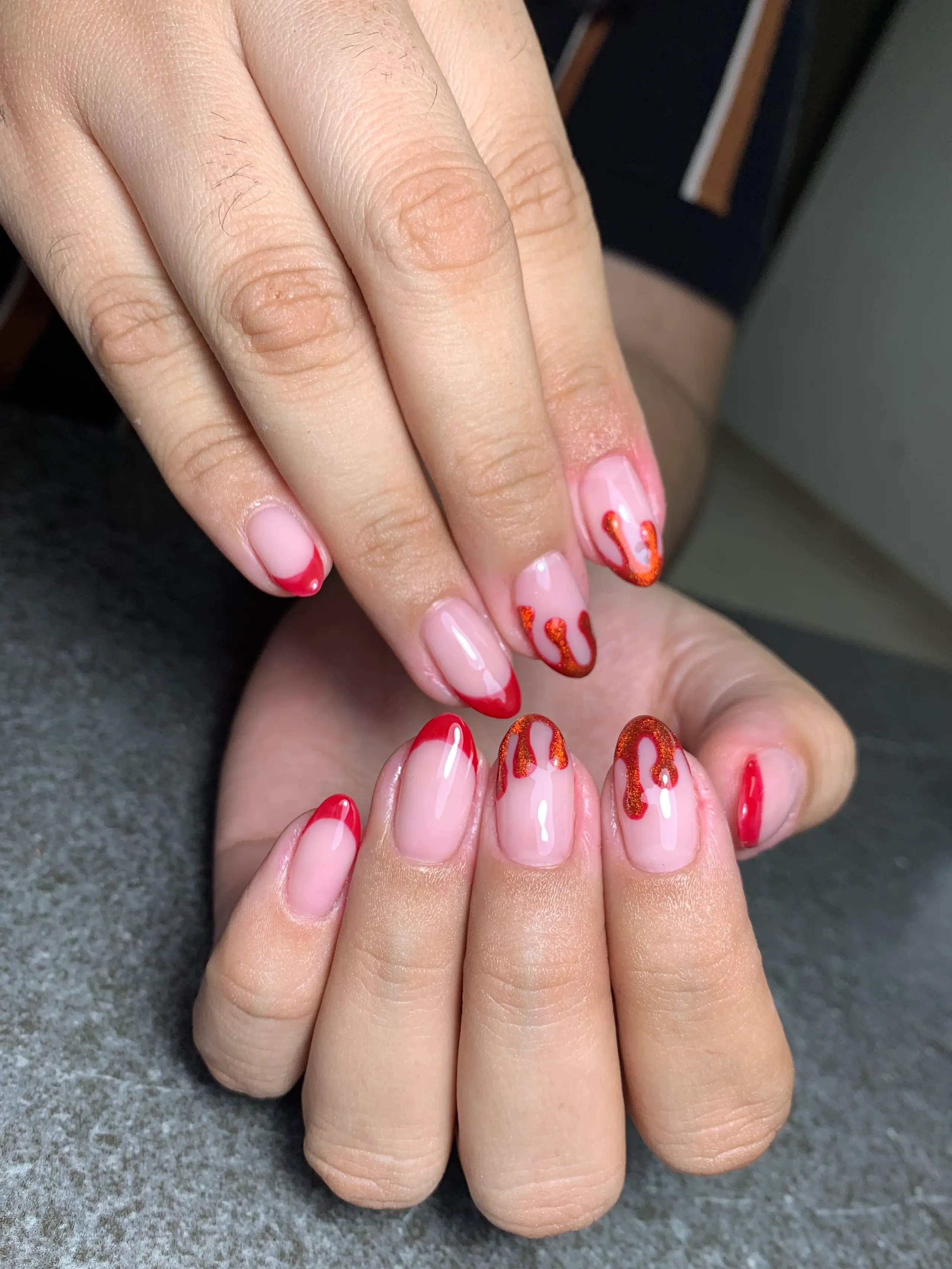 Manicure in Tegucigalpa.